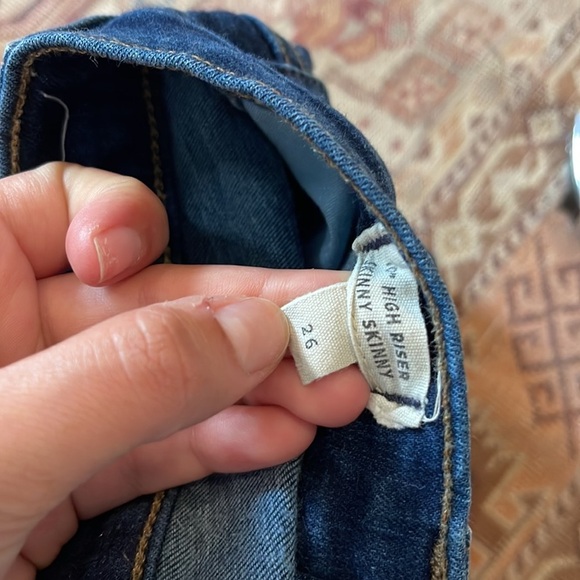 Madewell | High Riser Skinny Skinny Jeans size 26 - Picture 4 of 9